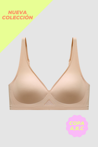Sostén Con Escote Profundo Sin Varillas