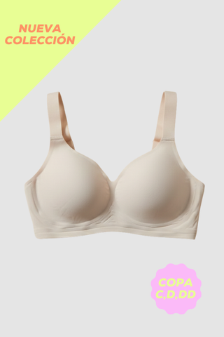 Sostén Jelly Bra Sin Varilla Copa Grande