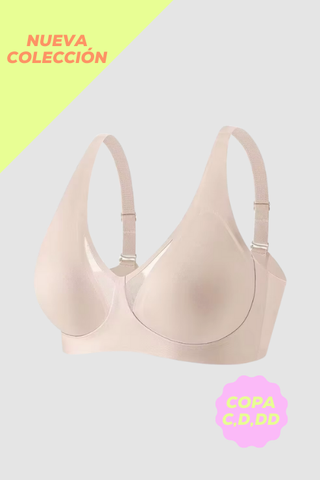 Sostén Jelly Bra Escote V Copa Grande