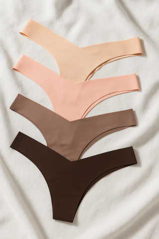 Tanga Básica Sin Costuras - Compra 5 por $599 MXN (Ahorra $396 MXN)